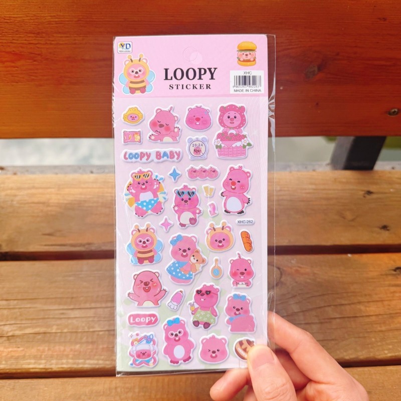 New Pororo Anime Cute Loopy 3D - đánh giá và giá Anime Cosplay Cute