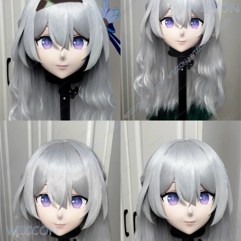 Kigurumi Female Face Mask Anim - đánh giá và giá Anime Cosplay Face