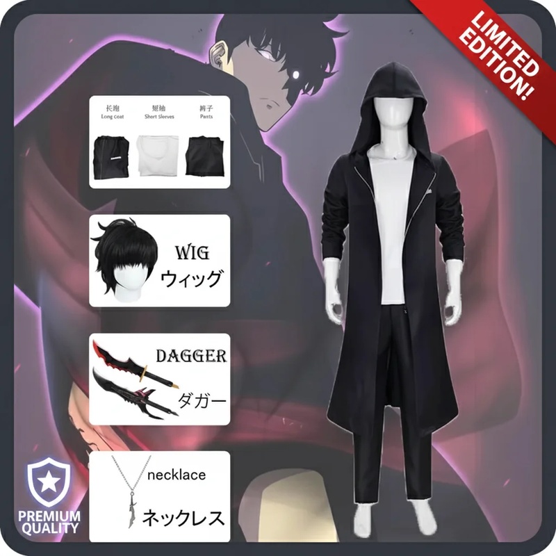 COSSung Jinwoo Solo Leveling C - đánh giá và giá Cosplay Anime Solo